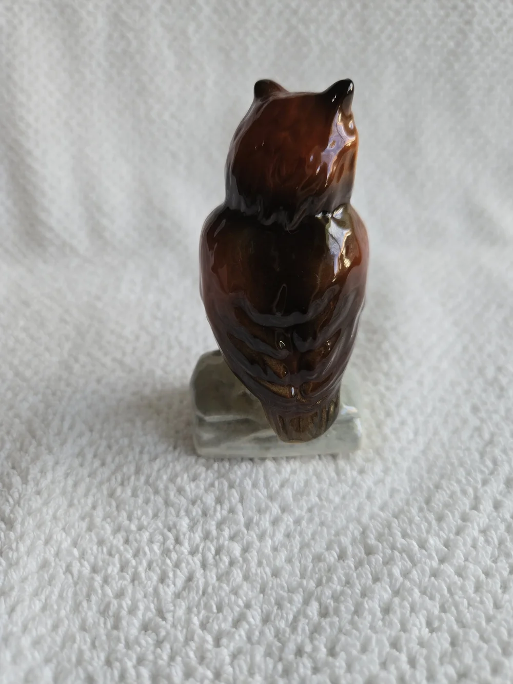 Vintage 3 1/2 Inch GOEBEL porcelain Owl Figurine -